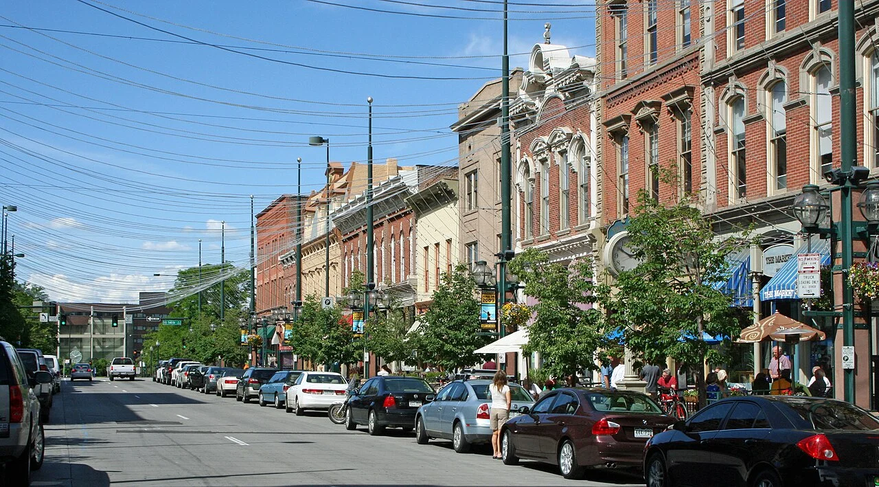 Denver Larimer Square tarihi cepheleri, 2009 fotoğrafı