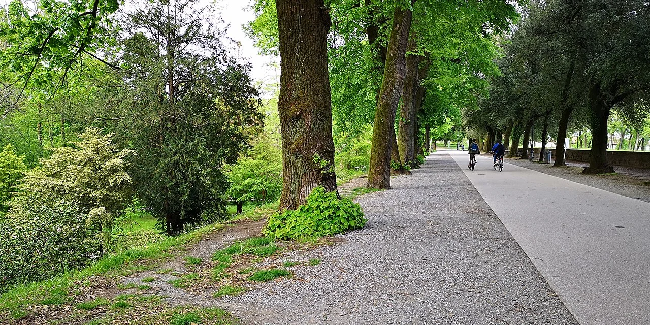 Lucca sur gezinti yolu, kadraj ve yürüyüş bölümü; 2019-04-30